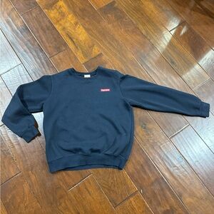 Navy supreme crewneck, size-L